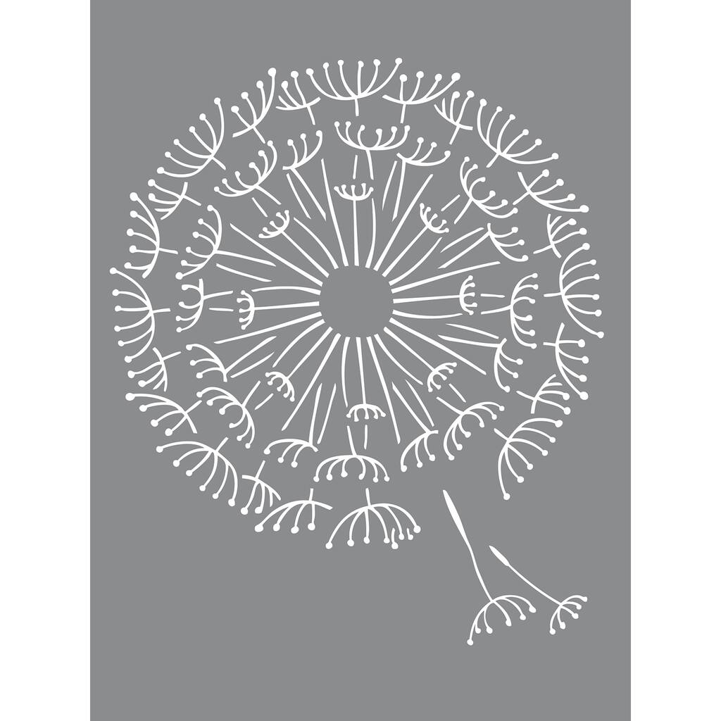 DecoArt Sunflower Americana Decor Stencil Original Version 6 by 6